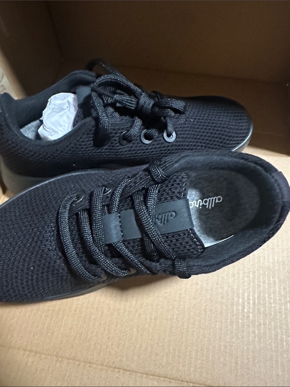 allbirds Black Women's Wool Sneakers